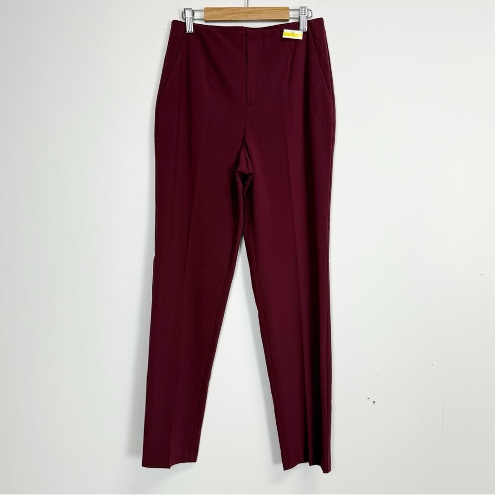 NEW Open Edit Dress Pants Womens XS Red NWOT NEW